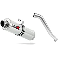 XL 600 V TRANSALP Escape Moto Deportivo Redondo Silenciador Dominator Exhaust Racing Slip-on 1987 1988 1989 1990 1991…